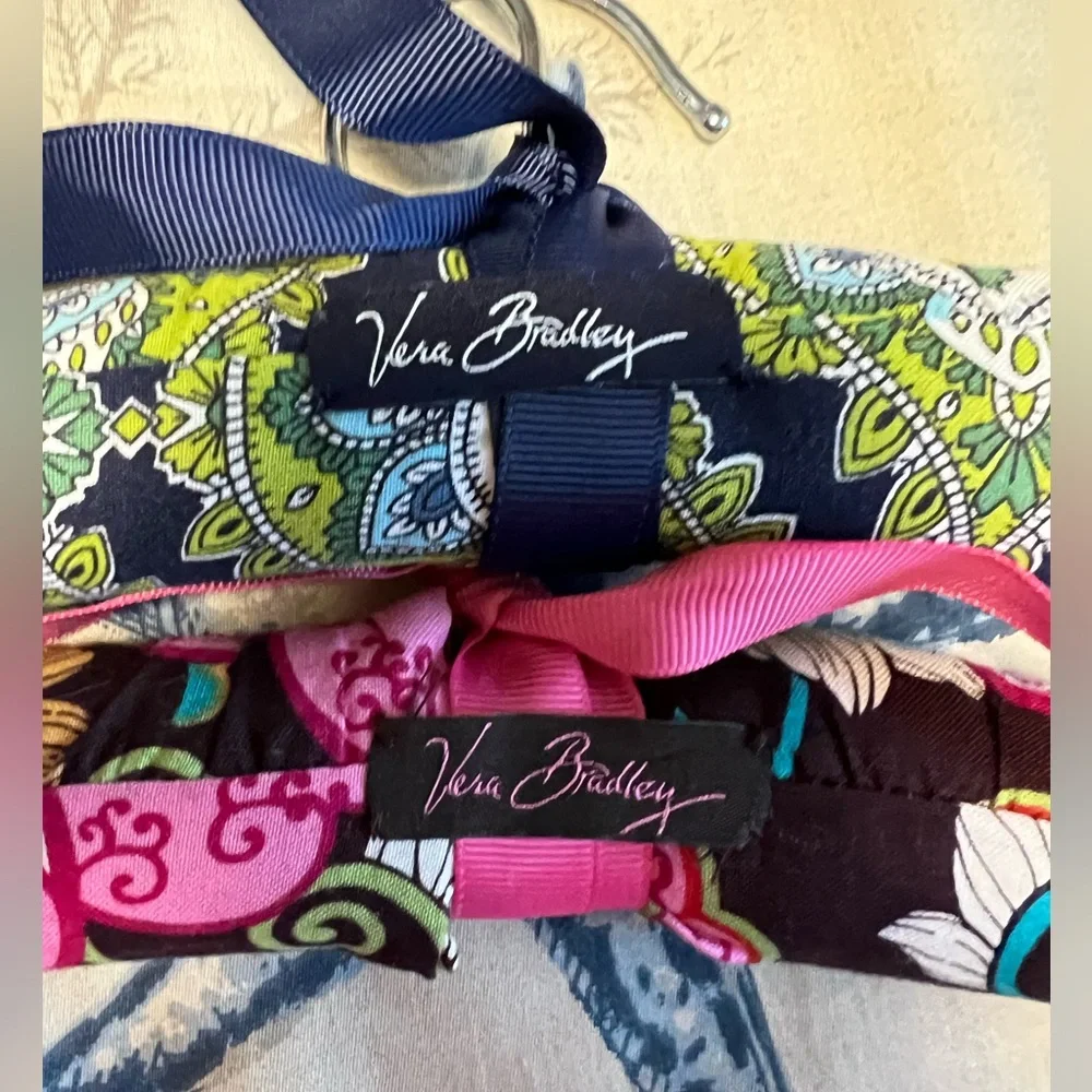 2 Padded Vera Bradley Hangers